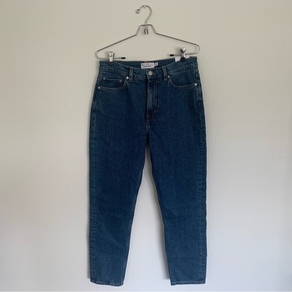 & Other Stories XOXO Cut Jean in Mid Blue